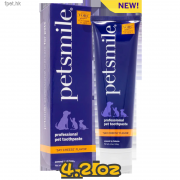  [Petsmile] Professional Pet Toothpaste Say Cheese Flavor For Dog & Cat 4.2oz 